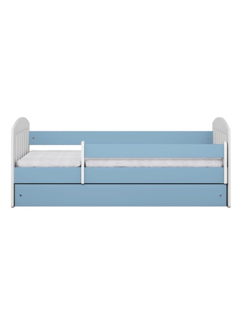 Lit Enfant à barrière 140x80cm avec tiroir et matelas inclus - CLASSIC - Kiabi