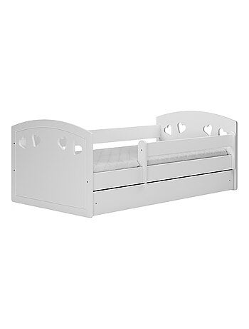 Lit Enfant à barrière 180x80 cm avec tiroir