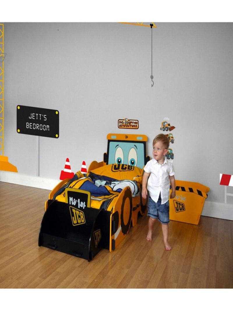 Lit enfant à clipser - modèle tractopelle  JCB - 70X140 cm Multicolore - Kiabi