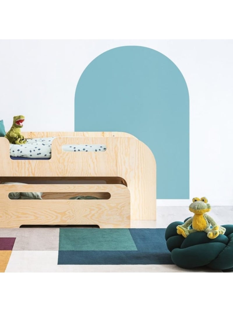 Lit enfant aiko 90×200 cm contreplaqué Beige - Kiabi
