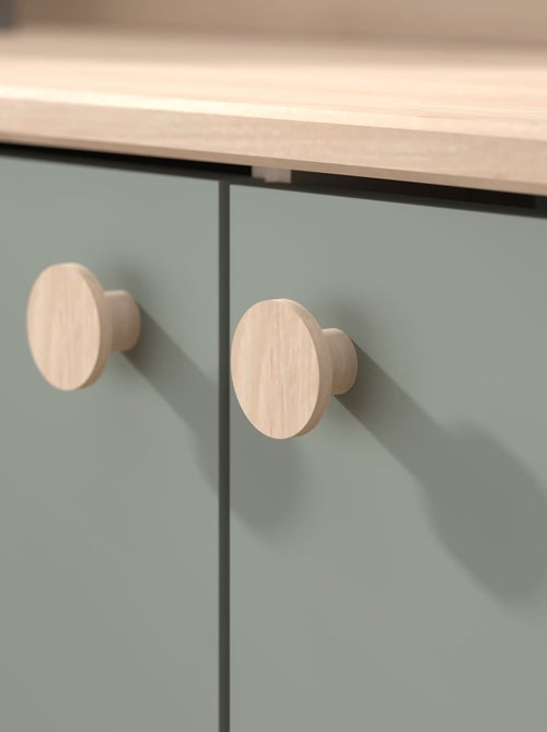 Lit enfant avec bureau et rangements - Kiabi