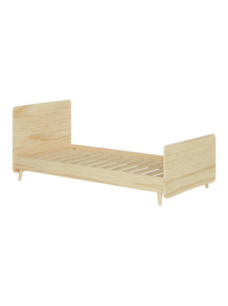 Lit enfant avec pieds Lilow - AKITEN RETAIL Marron - Kiabi