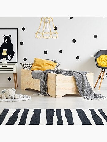 Lit enfant box 1 90×160 cm pin massif