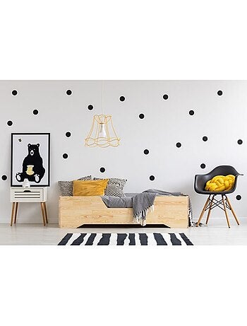 Lit enfant box 1 90×160 cm pin massif