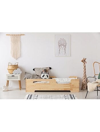 Lit enfant box 2 80×180 cm pin massif