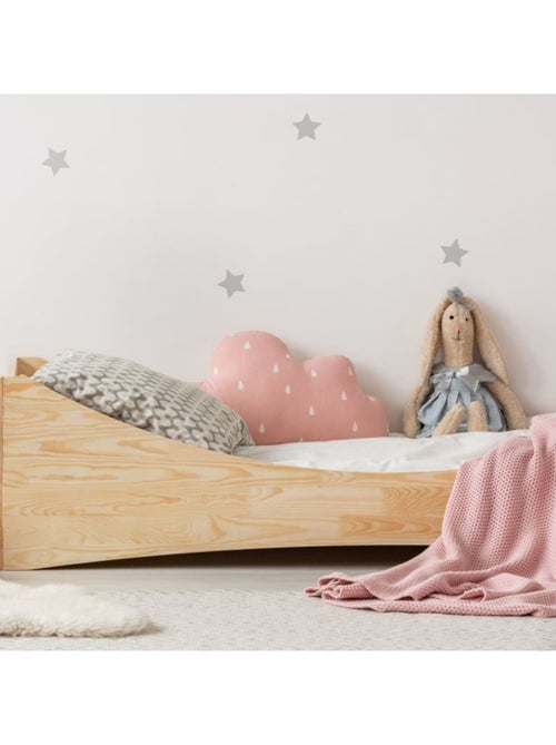 Lit enfant box 3 90×190 cm pin massif - Kiabi