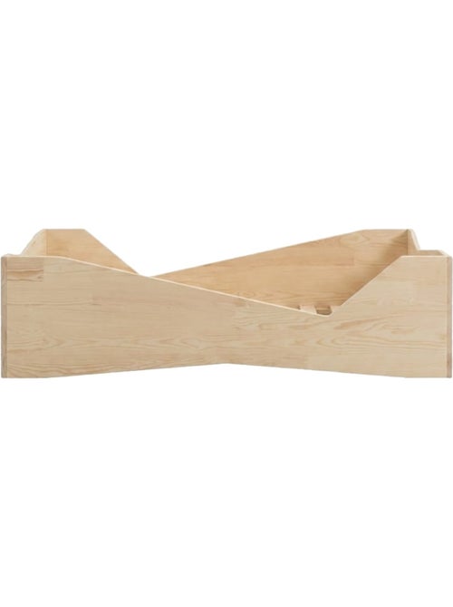 Lit enfant box 5 80×180 cm pin massif - Kiabi