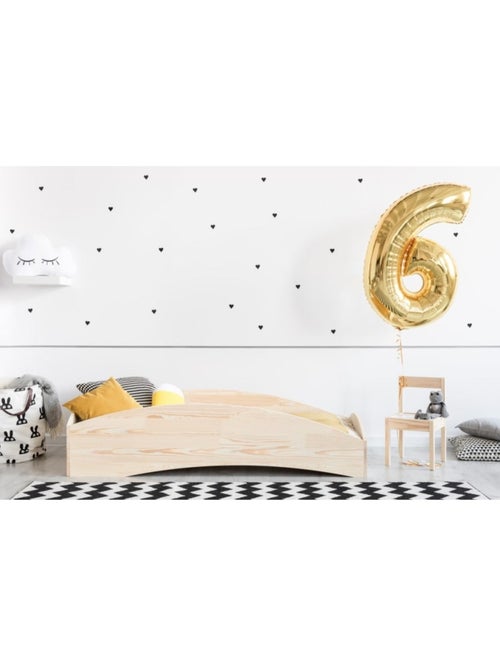 Lit enfant box 6 90×180 cm pin massif - Kiabi