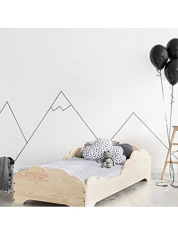 Lit enfant box 9 100×180 cm pin massif