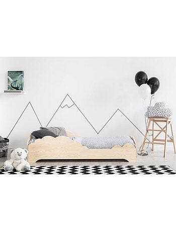 Lit enfant box 9 100×180 cm pin massif