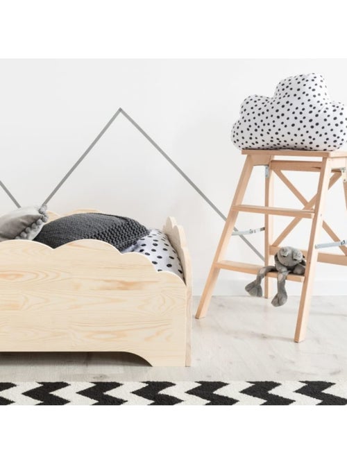 Lit enfant box 9 100×180 cm pin massif - Kiabi