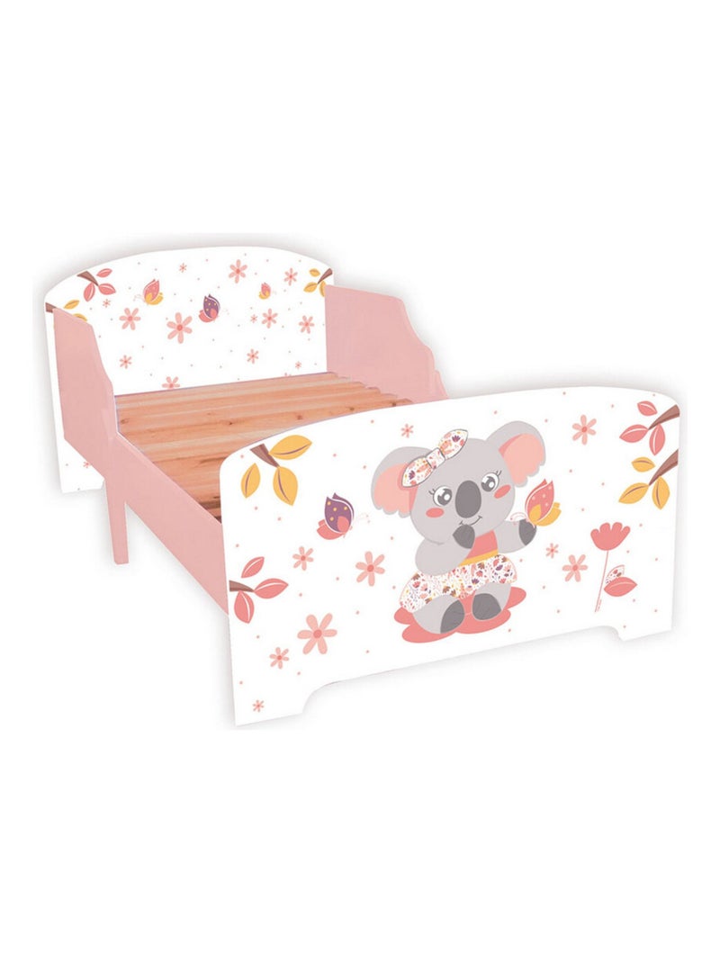Lit enfant Cally Mimi Koala 140 x 70 cm Multicolore - Kiabi