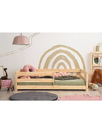 Lit enfant cpd 120×190 cm pin massif