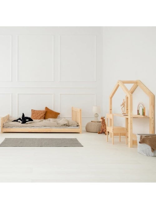 Lit enfant cpn 120×200 cm pin massif - Kiabi