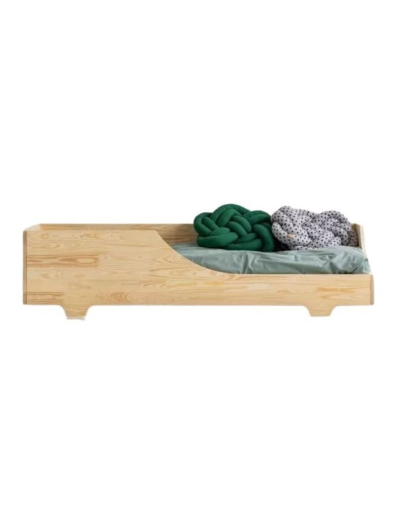 Lit enfant en bois BOX 4 Bois naturel - Kiabi
