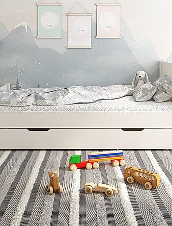 Lit enfant et lit gigogne pin massif ACHILLE