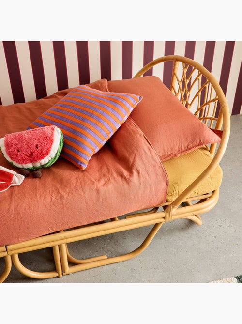 Lit enfant exotique 90 x 190 cm rotin  Arlo - Kiabi