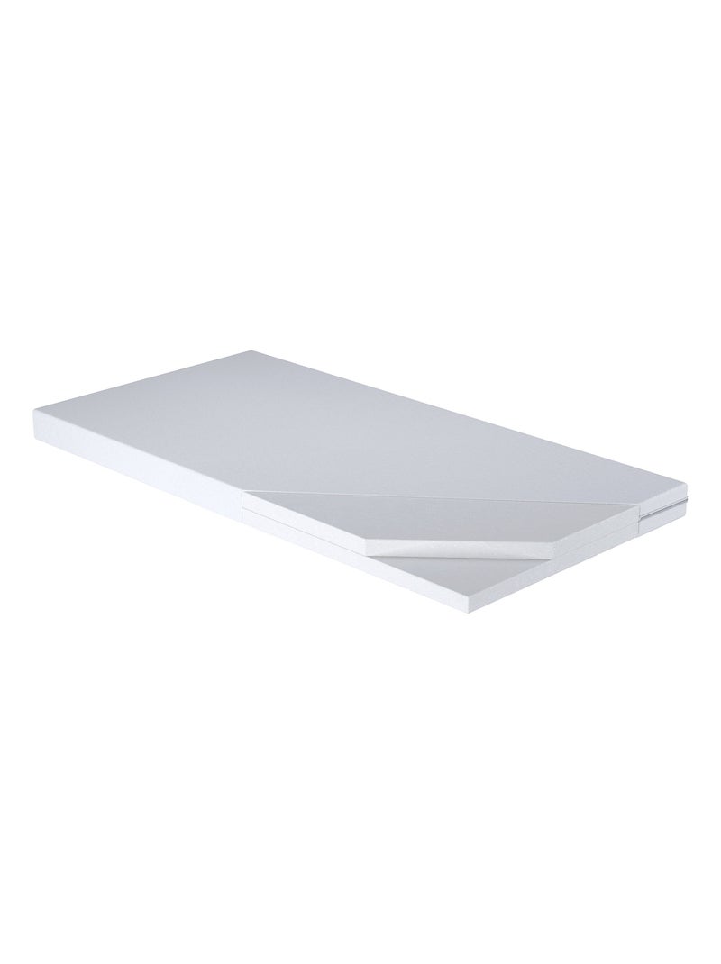 Lit enfant fille ALMENA avec tiroir matelas et cadre inclus Blanc Rose Bleu - Kiabi
