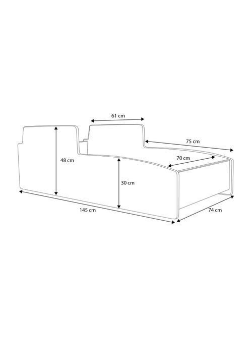 Lit enfant garçon tracteur coloré avec matelas et sommier inclus - Kiabi