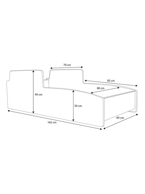 Lit enfant garçon tracteur jaune avec matelas et sommier inclus - Kiabi