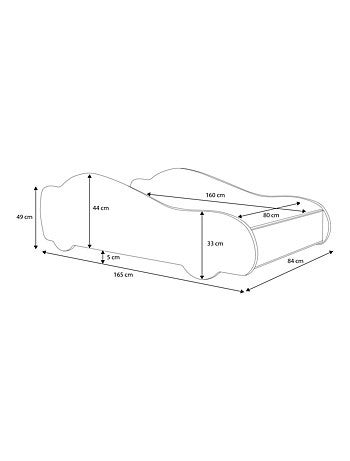 Lit enfant garçon voiture spider man avec matelas et sommier inclus