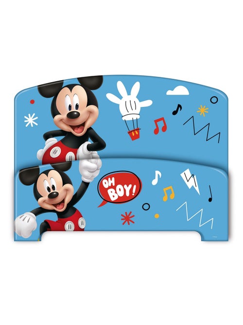 Lit enfant Lilo & Stitch 70x140 cm - MDF bleu - Kiabi