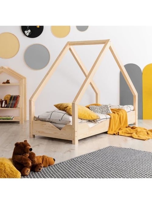 Lit enfant loca a 80×190 cm pin massif - Kiabi