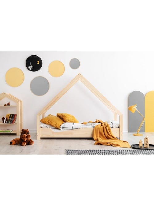 Lit enfant loca a 80×190 cm pin massif - Kiabi