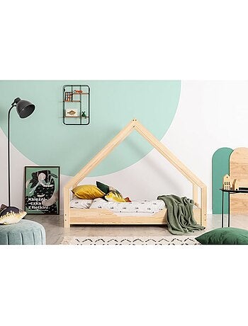 Lit enfant loca b 80×190 cm pin massif