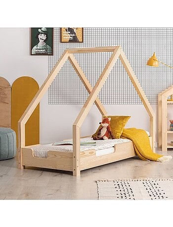 Lit enfant loca c 70×160 cm pin massif