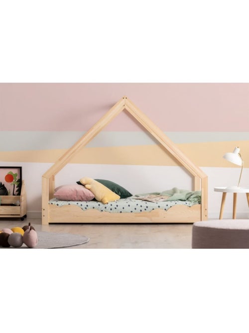 Lit enfant loca d 70×140 cm pin massif - Kiabi