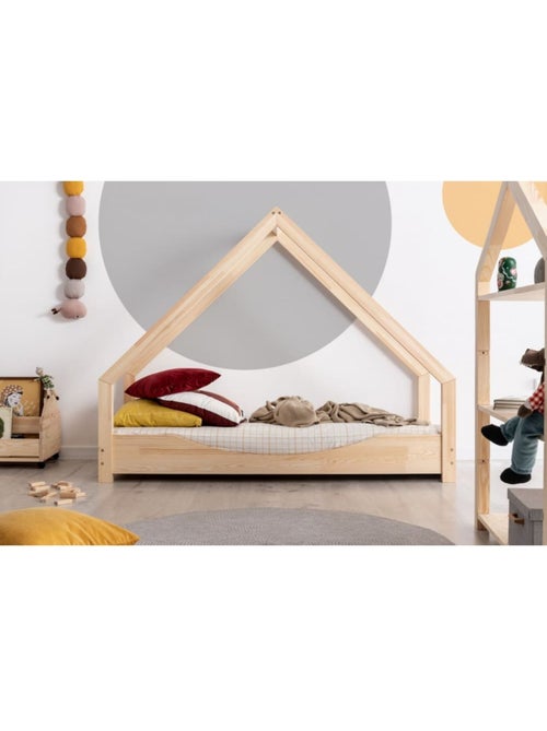 Lit enfant loca e 100×180 cm pin massif - Kiabi