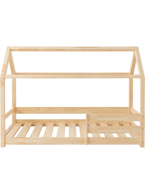 Lit enfant mb 120×190 cm pin massif - Kiabi