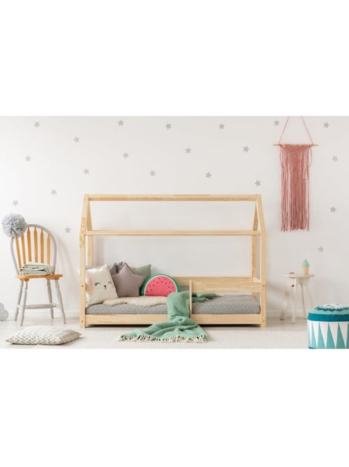 Lit enfant mb 120×190 cm pin massif - Kiabi