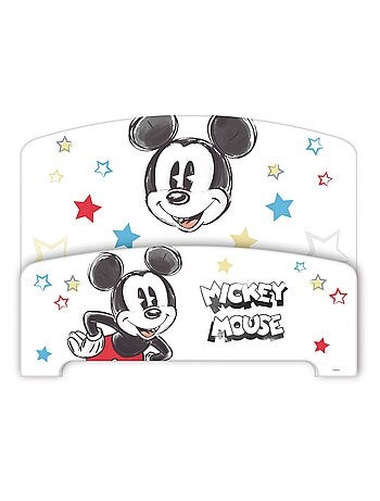 Lit enfant Mickey 70x140 cm - MDF bleu