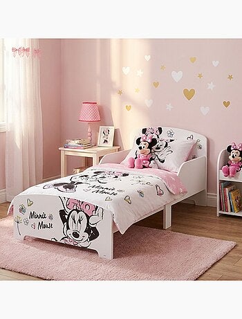 Lit enfant Mickey 70x140 cm - MDF bleu