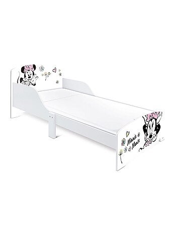 Lit enfant Mickey 70x140 cm - MDF bleu