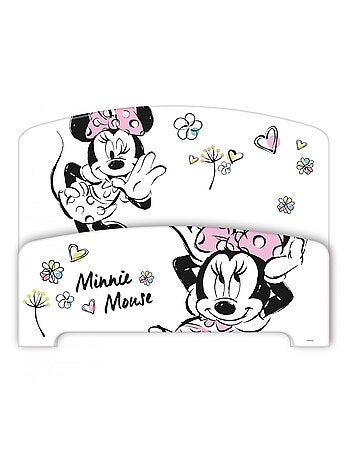 Lit enfant Mickey 70x140 cm - MDF bleu