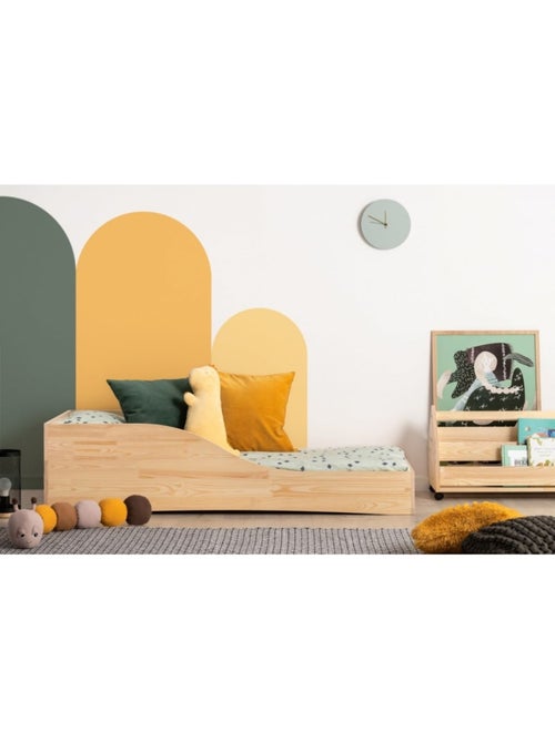 Lit enfant pepe 3 90×160 cm pin massif - Kiabi