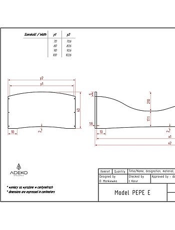 Lit enfant pepe 5 100×200 cm pin massif