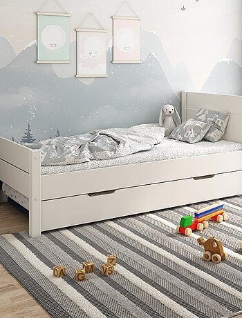 Lit enfant pin massif ACHILLE