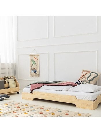 Lit enfant talo 1 90×190 cm pin massif
