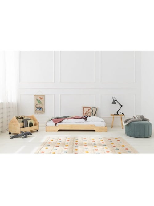 Lit enfant talo 1 90×190 cm pin massif - Kiabi