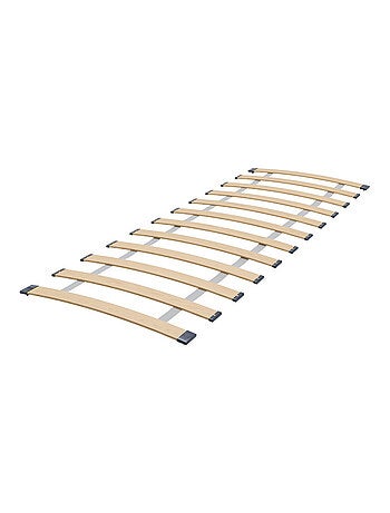 Lit et matelas tracteur jaune jcb - 140 x 70 cm