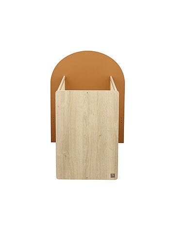 Lit évolutif 120x60 en 90x190- tête de lit arche - SAUTHON