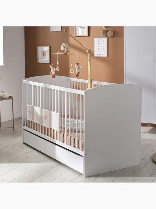 Lit évolutif 70x140 - Little Big Bed - têtes de lit panneaux - SAUTHON - Kiabi Lit évolutif 70x140 - Little Big Bed - têtes de lit panneaux - SAUTHON - Kiabi