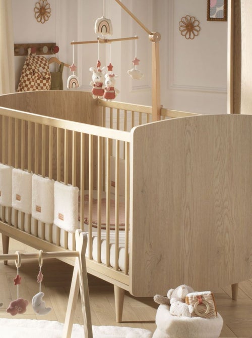 Lit évolutif 70x140 - Little Big Bed pieds bois - SAUTHON - Kiabi Lit évolutif 70x140 - Little Big Bed pieds bois - SAUTHON - Kiabi