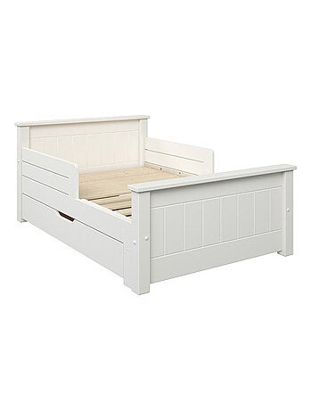 Lit évolutif avec tiroir pin massif ARTHUR