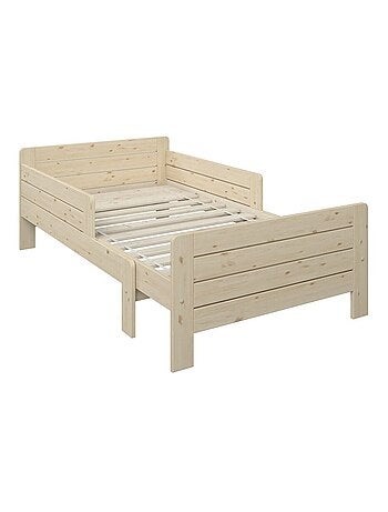 Lit évolutif avec tiroir pin massif EDOUARD