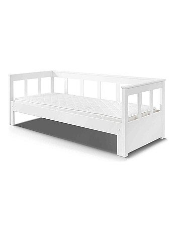 Lit extensible laqué